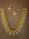 Lakshmi Ruby Emerald Stone Necklace