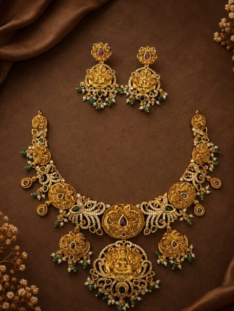 Divine Lakshmi Necklace
